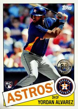 Yordan Alvarez 2020 Topps Rookie Card #TR-6