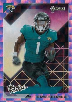 Travis Etienne Jr. Jacksonville Jaguars 1/5 ACEO Fine Art Print Card By:Q