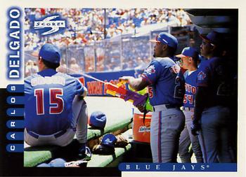 Carlos Delgado 1999 Topps #420 Toronto Blue Jays Baseball Card