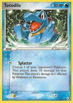 totodile pokemon card value 18/25 Mcdonalds Promo [Electric] x2 Retreat Cost Pokemon - Totodile (81) -
