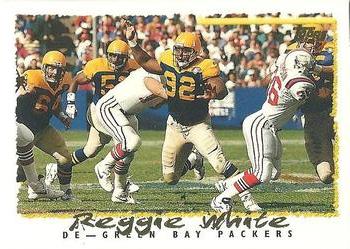 Reggie White Green Bay Packers 1995 Upper Deck Card #95