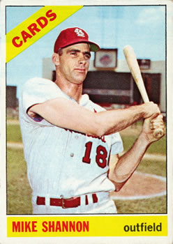 1970 Topps - 614 - Mike Shannon  St louis baseball, Baseball cards,  Cardinals baseball