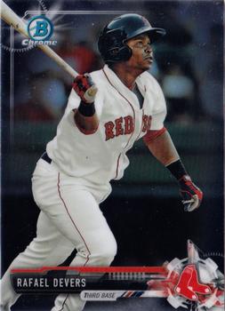 C&I Collectables 68DEVERS 6 x 8 in. MLB Rafael Devers Boston Red Sox Two Card Plaque