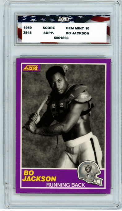 1989 Score Supplemental #384S Bo Jackson