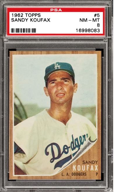 1962 Topps Sandy Koufax #5