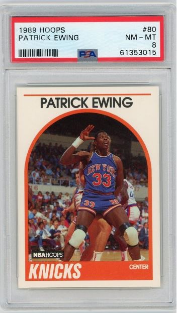 1989 Hoops Patrick Ewing #80