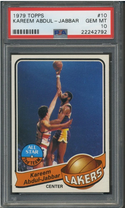 1979 Topps Kareem Abdul Jabbar #10