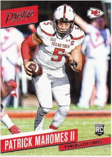 Patrick Mahomes II 2017 Elite Pen Pals #4 Price Guide - Sports Card Investor