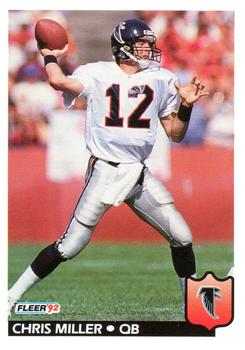 1992 SkyBox Prime Time #297 Chris Miller QB Atlanta Falcons