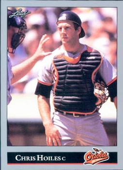 Chris Hoiles - Baltimore Orioles (MLB Baseball Card) 1992 Leaf Black G –  PictureYourDreams