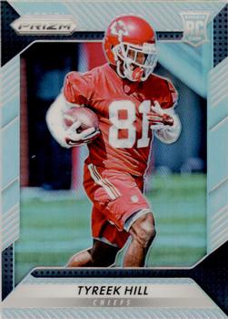 Tyreek Hill 2016 Prizm Blue Wave Rookie Jersey Match #10/149 1/1 PSA MINT 9  RC