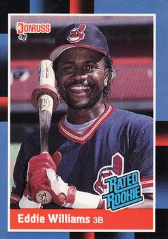 1989 Chicago White Sox White Sox Coke Baseball Card #28 Eddie Williams