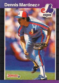 Dennis Martinez Montreal Expos LIMITED STOCK MLB Glossy Card Stock