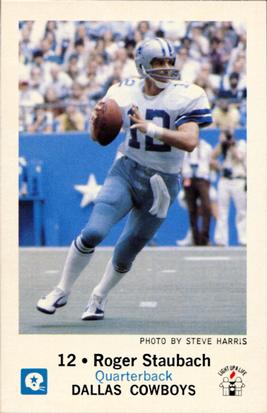 Roger Staubach Sweet Handmade 3D Football Card of the Dallas -   Israel