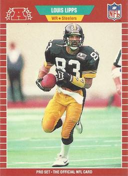 Football NFL 1991 Upper Deck #134 Louis Lipps #134 NM Steelers : Everything  Else 