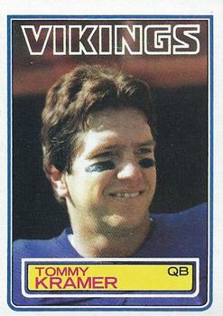 : 1981 Topps #461 Tommy Kramer Vikings NFL Football Card NM-MT :  Collectibles & Fine Art