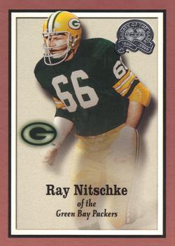 Ray Nitschke Football Greats Autographed Card Packers No COA 