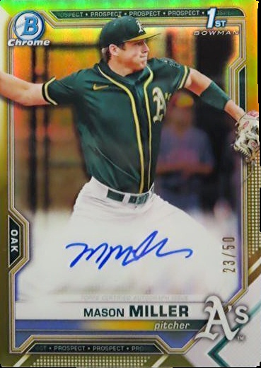 Mason Miller Cards: Values, Rookies | Collectibles.com