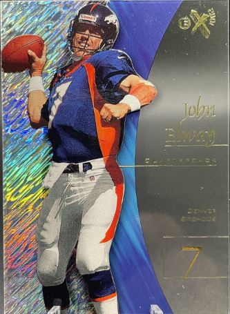 1998 Skybox EX 2001 Essential Credentials Future John Elway /51