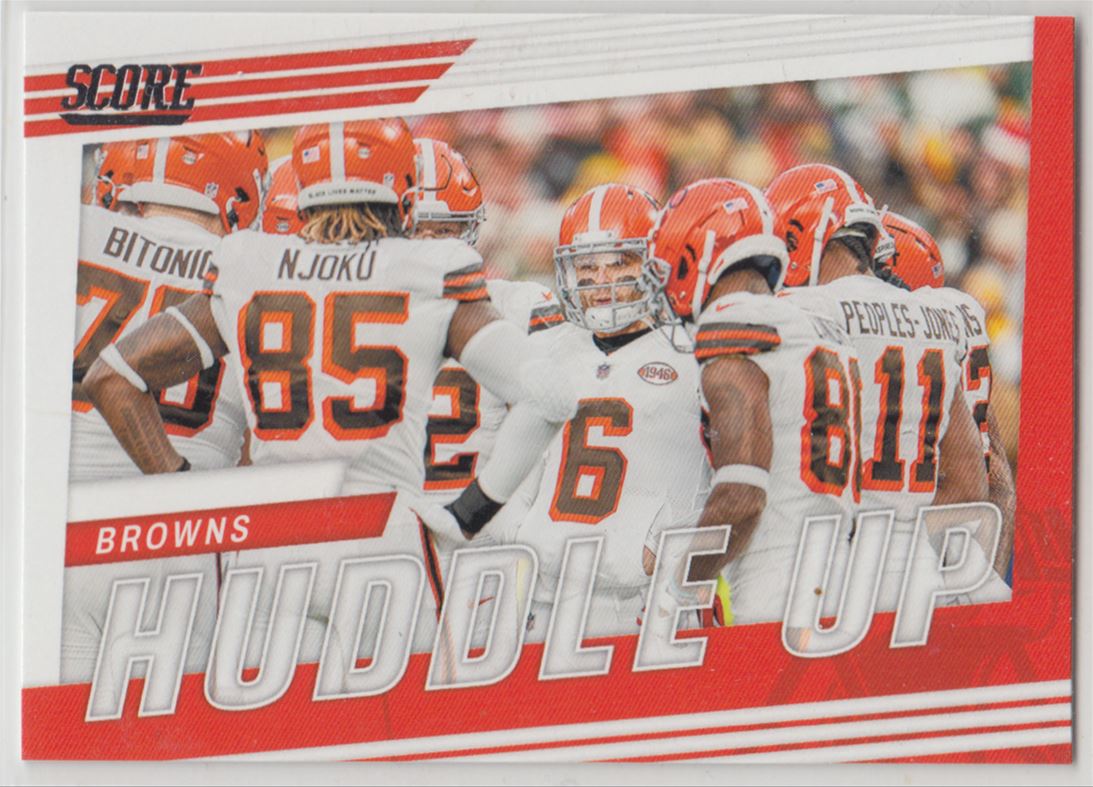 cleveland browns playing cards