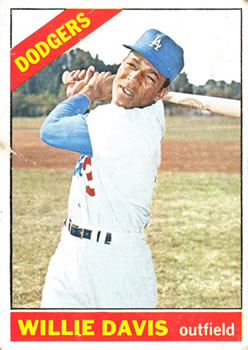 1966 Topps Willie Davis