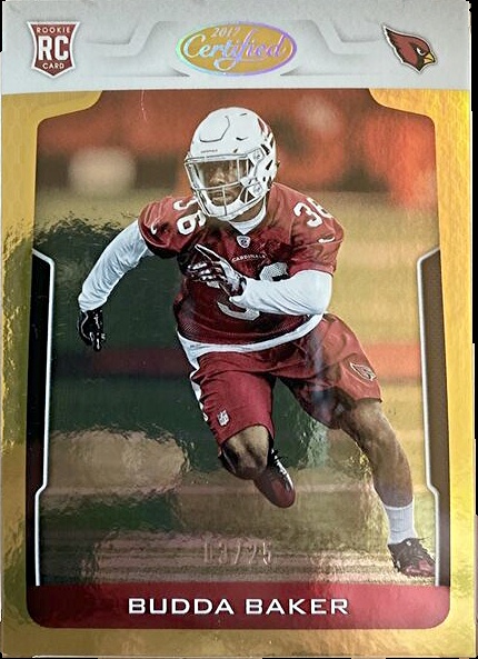 2017 Budda Baker Donruss deals Optic Holo PSA 10 Gem Mt