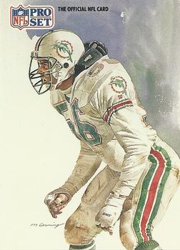 1991 Wild Card #100 John Offerdahl Miami Dolphins ~A1N