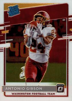 ANTONIO GIBSON 2020 Panini Select #172 Premier Level Rookie Card RC  Football WFT at 's Sports Collectibles Store