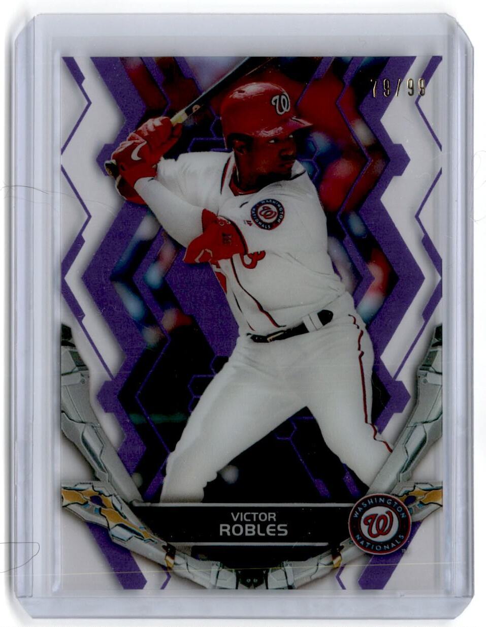 2018 Topps Chrome Update Victor Robles Rookie Baseball Trading Card TP