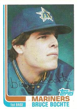 1984 Topps - Bruce Bochy #571 (Catcher) - Autographed Base…