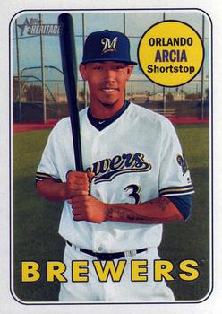 Orlando Arcia - 2022 MLB TOPPS NOW® Card 380 - PR: 268