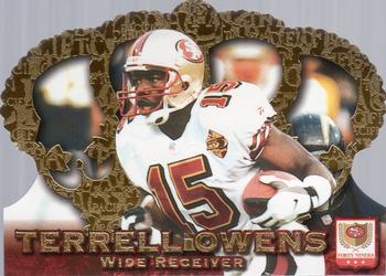 : Terrell Owens Serial Numbered #259/300 Jersey Game Used Relic  Memorabilia Tools of the Trade Collectible Football Card - 2001 Panini  Absolute Football Card #TT-18 (49ers) : Collectibles & Fine Art