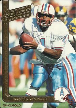 1991 Action Packed Football Card #181 Ottis Anderson Autographed NRMT