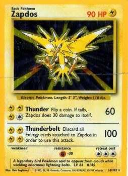 PSA deals 10 Pokémon Japanese Hail Blizzard Zapdos Holo