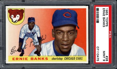 1955 Topps Ernie Banks #28