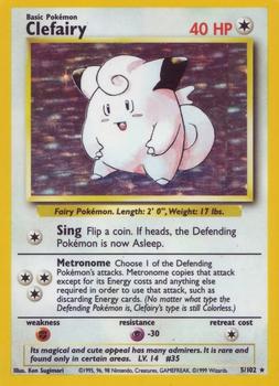 Clefairy Trading Cards: Values, Rookies & Hot Deals | Cardbase