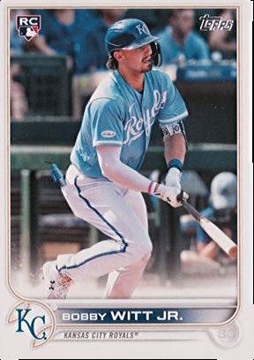 2022 Topps #660 Bobby Witt, Jr Value null | Collectibles.com