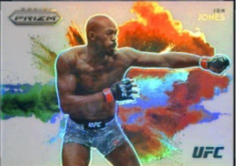 2022 Panini Prizm UFC Color Blast Jon Jones #8 - $4,056