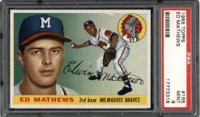 1955 Topps Ed Matthews #155