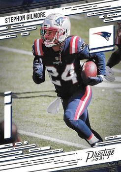 Stephon Gilmore 2021 Panini Prestige XTRA Points SUNBURST Patriots