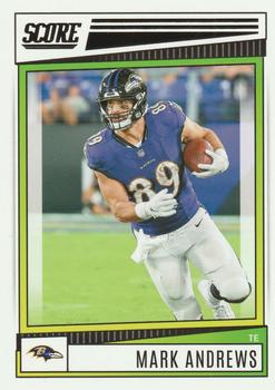 MARK ANDREWS 2022 Panini Contenders Football Season Ticket #7 Baltimore  Ravens