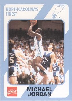 1989 Collegiate Collection North Carolina’s Finest Michael Jordan #15 SGC hot 10