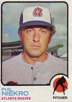  1988 Score Baseball Card #555 Phil Niekro