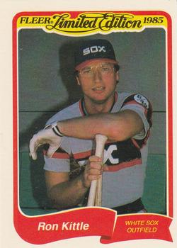 Ron Kittle autographed baseball card (Chicago White Sox) 1989 Topps Traded  #62T