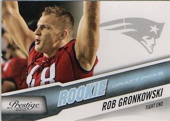 2010 Topps Chrome #C112a Rob Gronkowski Value - Football