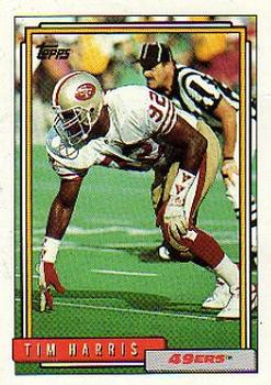 Merton Hanks 49ers CB #652 Topps 1992 Football Card