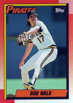 Bob Walk - Pittsburgh Pirates (MLB Baseball Card) 1990 Donruss