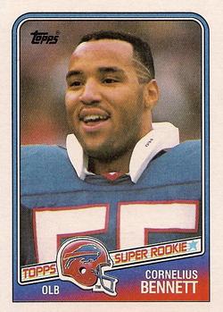 Vintage 90s Cornelius Bennett Buffalo Bills