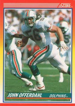 1990 Pro Set Football John Offerdahl #362 Miami Dolphins Pro Bowl