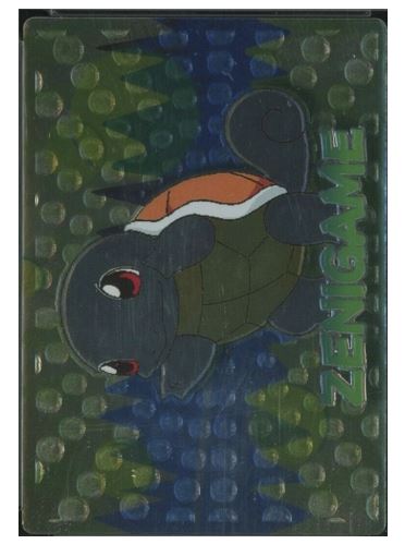 1999 Pokemon Japanese Meiji Zenigame Embossed Promo Squirtle - $2,199 